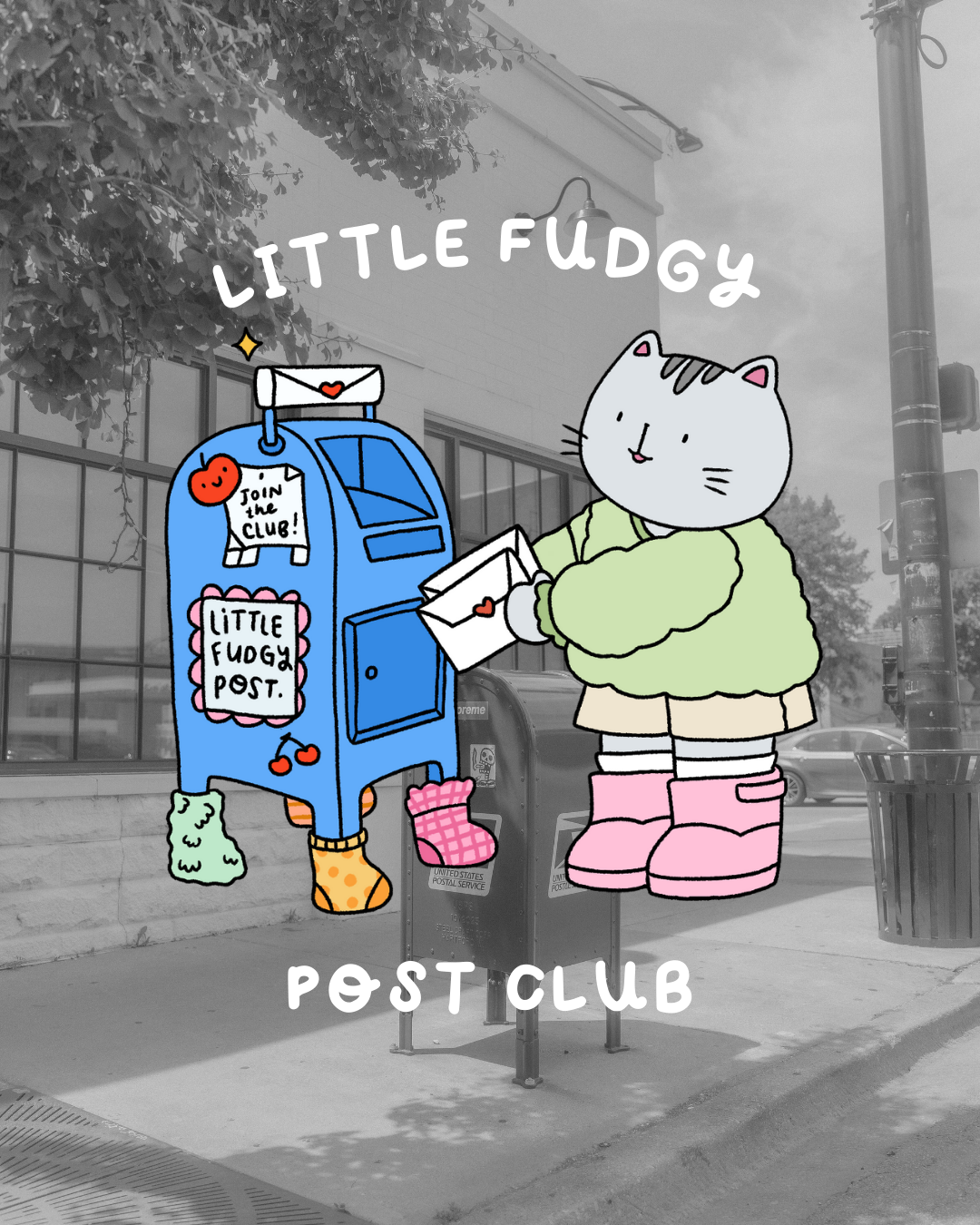 Little Fudgy Post Club š A Monthly Subscription
