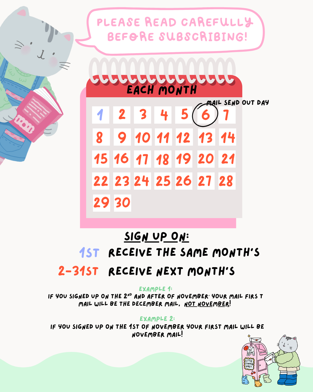 Little Fudgy Post Club š A Monthly Subscription