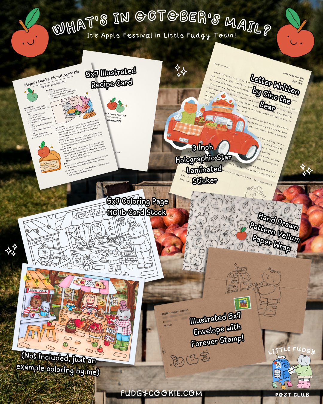 Little Fudgy Post Club Time Capsule - Issue 01 (OCTOBER š)