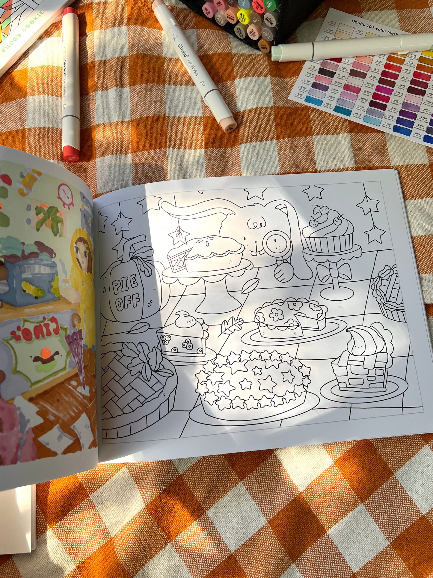 Little Fudgy Coloring Book Fall 2025