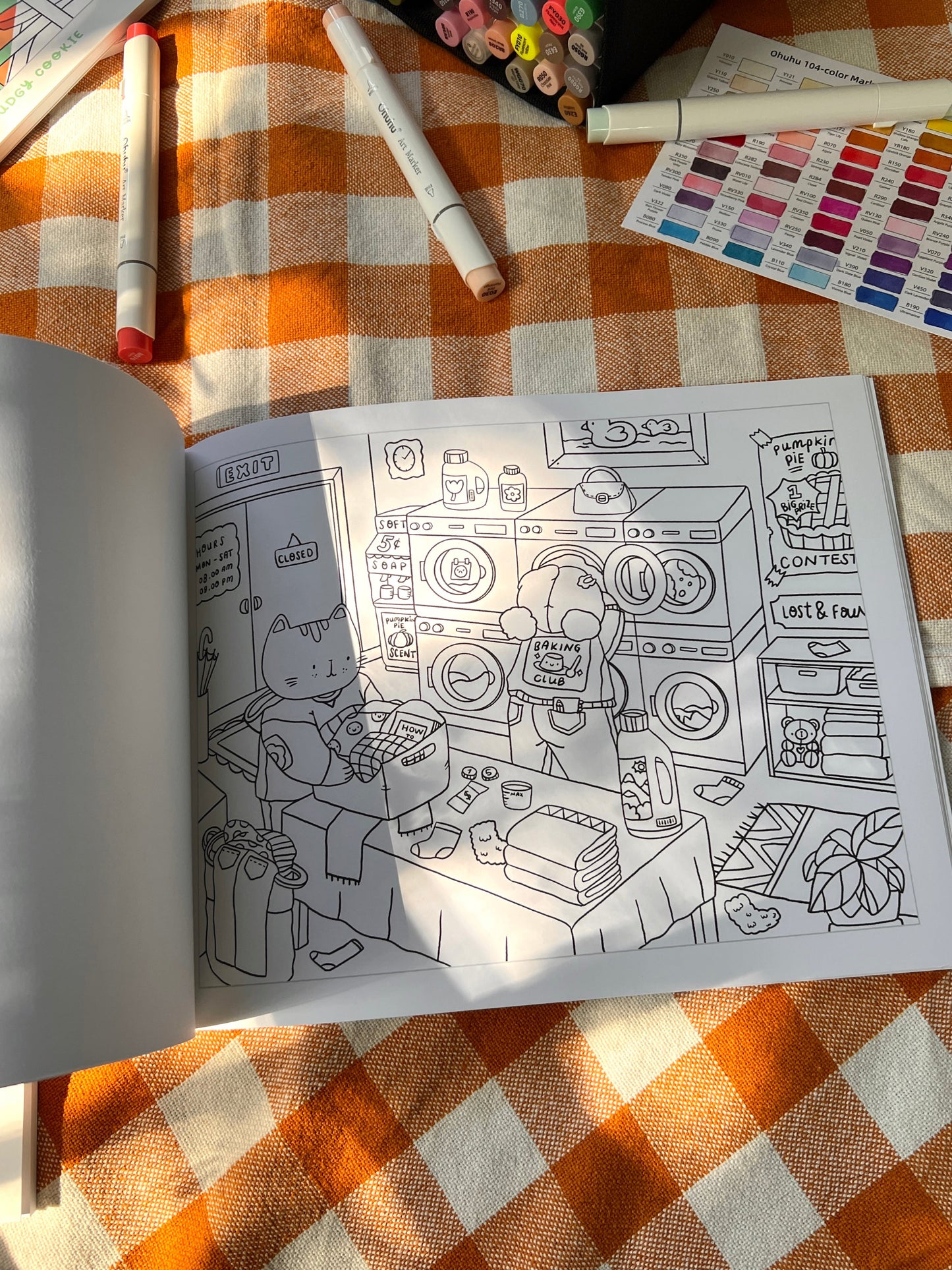 Little Fudgy Coloring Book Fall 2025