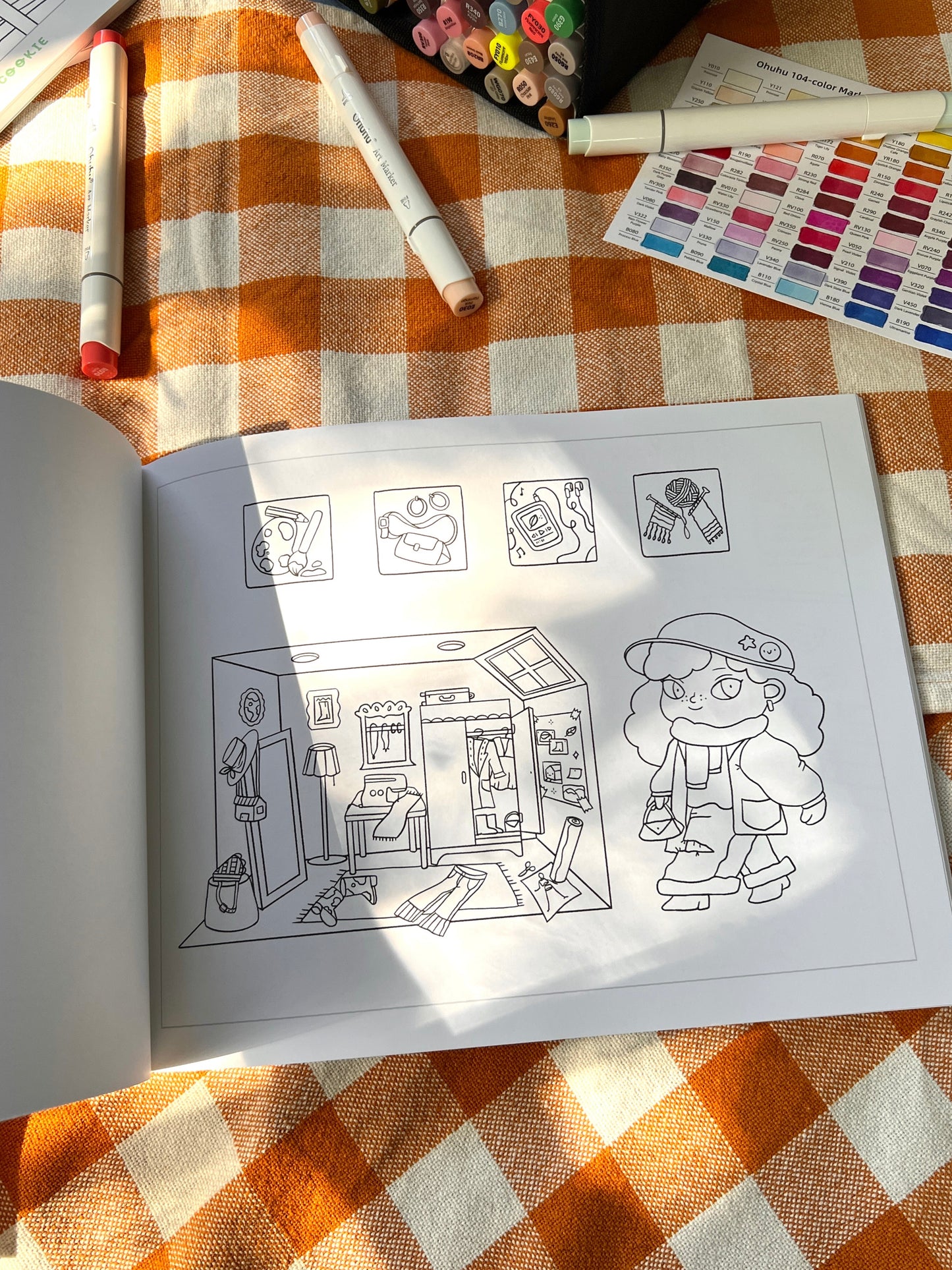Little Fudgy Coloring Book Fall 2025