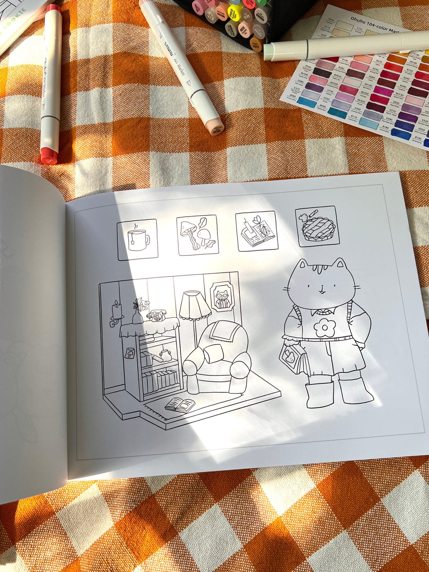 Little Fudgy Coloring Book Fall 2025