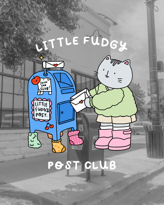 Little Fudgy Post Club 💌 A Monthly Subscription