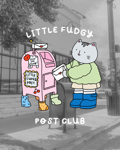 Little Fudgy Post Club 💌 A Monthly Subscription