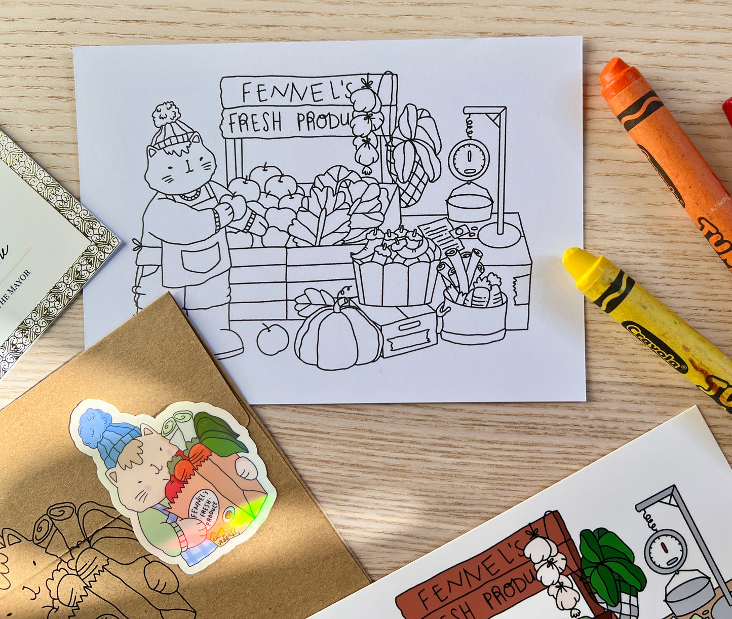 Fennel's Adoption Kit - Green Grocer of Little Fudgy