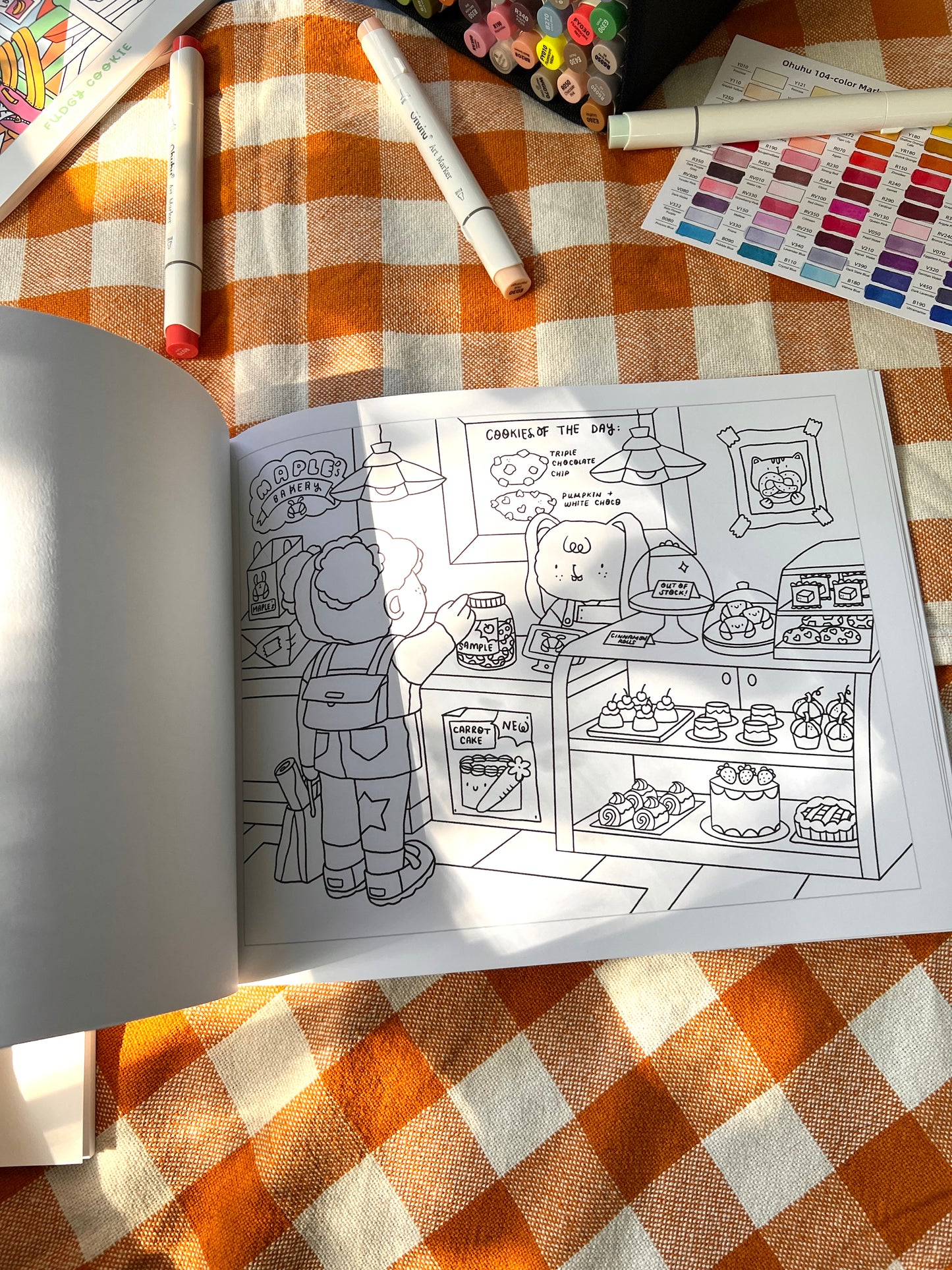 Little Fudgy Coloring Book Fall 2025