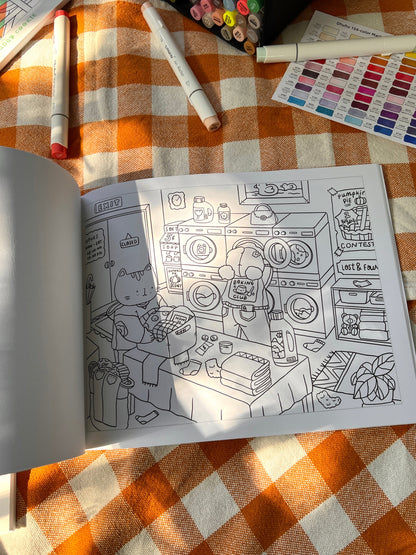 Little Fudgy Coloring Book Fall 2025