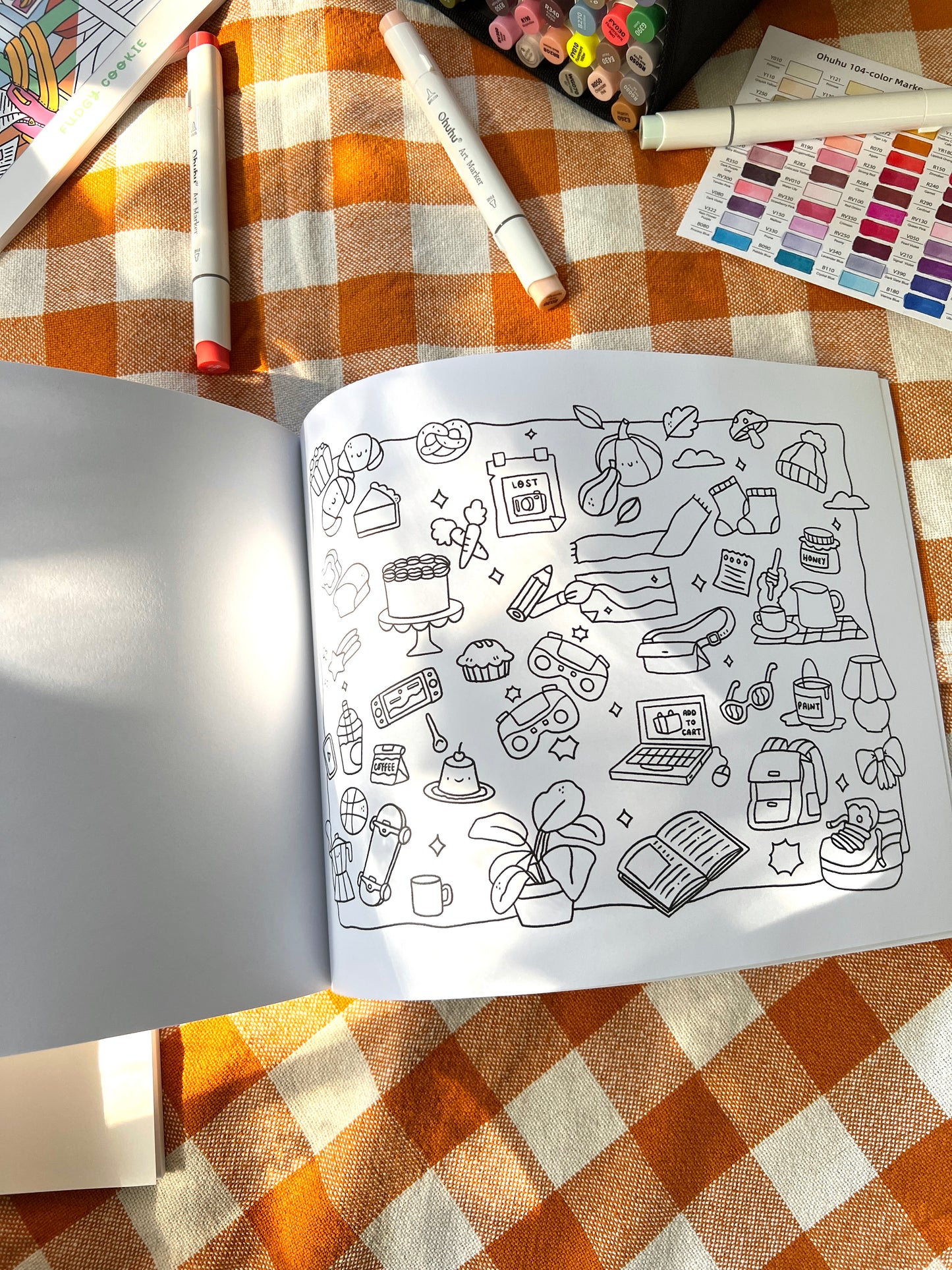 Little Fudgy Coloring Book Fall 2025