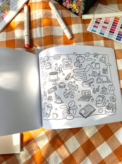 Little Fudgy Coloring Book Fall 2025