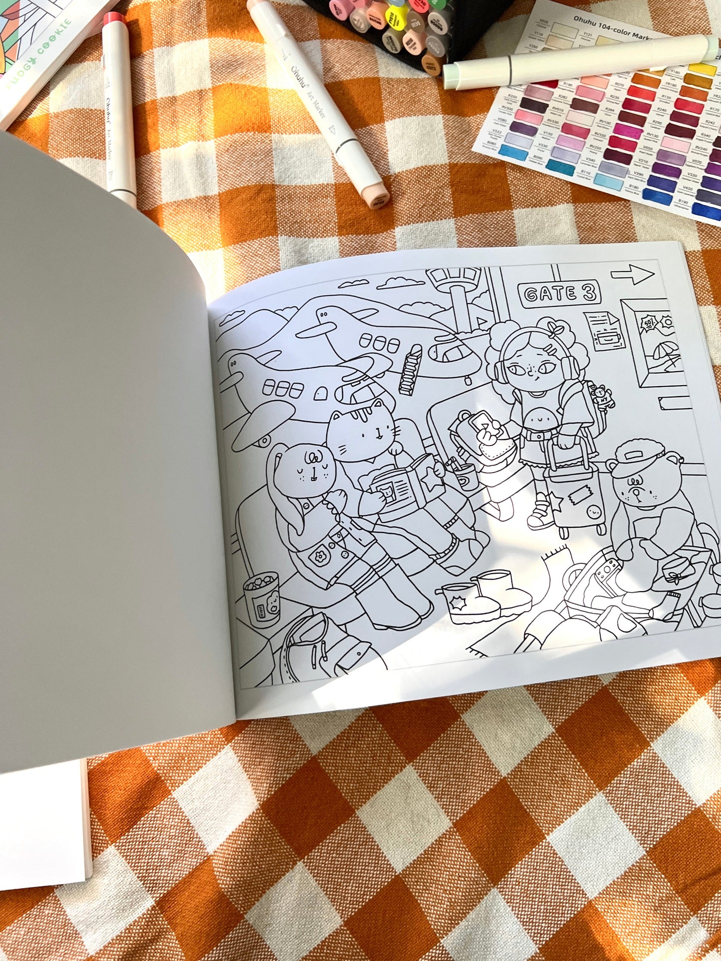 Little Fudgy Coloring Book Fall 2025